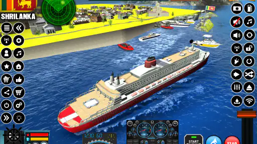 السفينة البرازيلية ألعاب محاكي screenshot