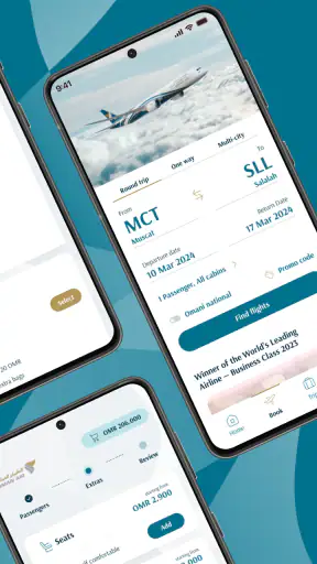 الطيران العماني screenshot