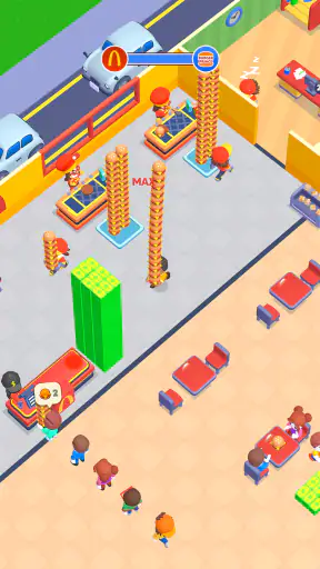 العاب متجر برجر بلدي screenshot
