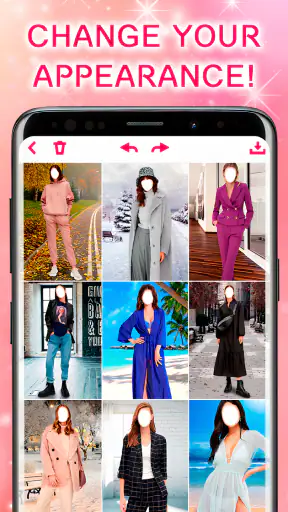 اللباس: امرأة محرر الصور screenshot