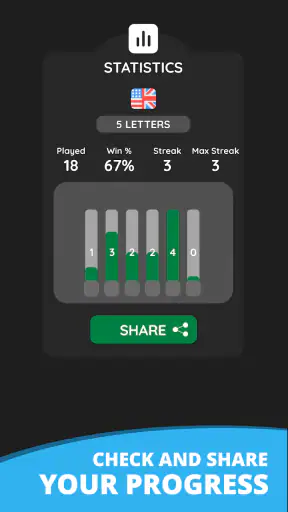 اللفظ: التحدي اليومي للكلمات screenshot