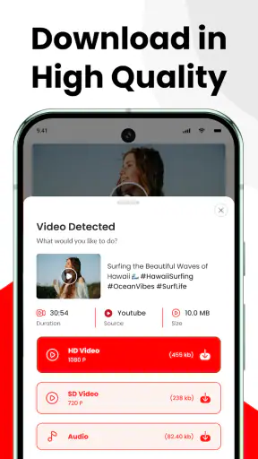 برنامج تنزيل الفيديو Vidmy screenshot
