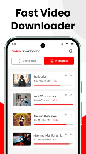 برنامج تنزيل الفيديو Vidmy screenshot