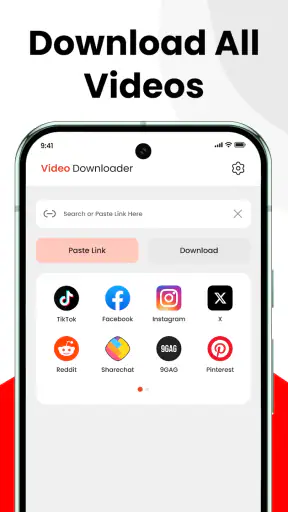 برنامج تنزيل الفيديو Vidmy screenshot
