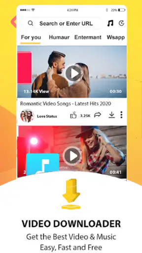 برنامج تنزيل الفيديوهات screenshot