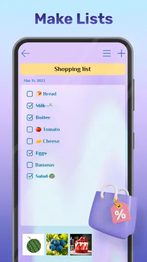 برنامج ملاحظات المفكرة للبنات screenshot