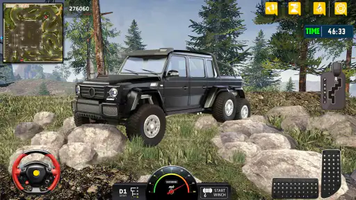 تحلق برادو سيارة روبوت لعبة screenshot