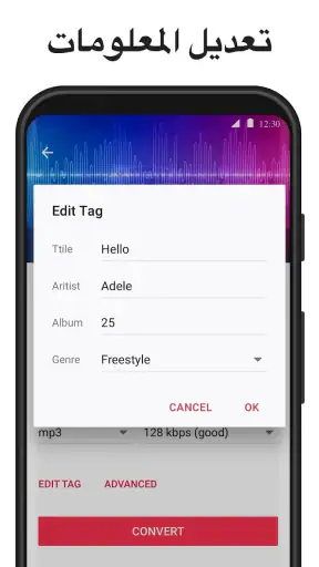 تحويل الفيديو الى موسيقى mp3 screenshot