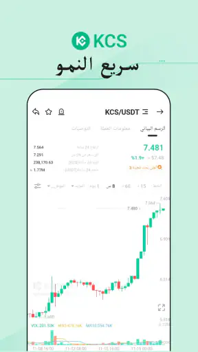 KuCoin: اشترِ بتكوين والعملات screenshot