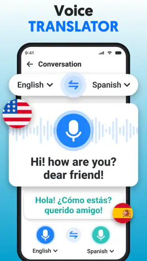ترجمة التطبيق - صوت ونص screenshot
