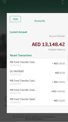 تطبيق alt - بنك دبي الإسلامي screenshot