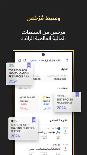 تطبيق تداول markets.com screenshot
