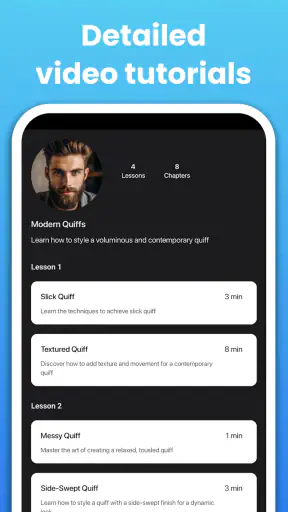 تطبيق تسريحات الشعر للرجال screenshot