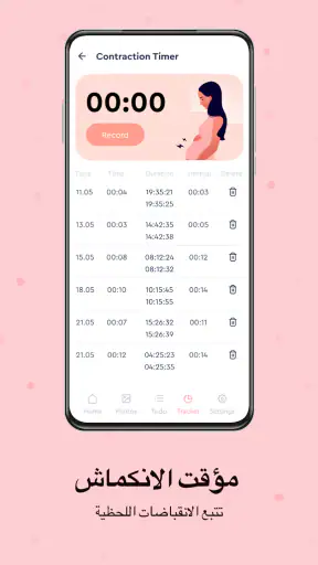 تعقب الحمل ، الأمومة screenshot