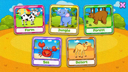 تلوين وتعلم الحيوانات screenshot