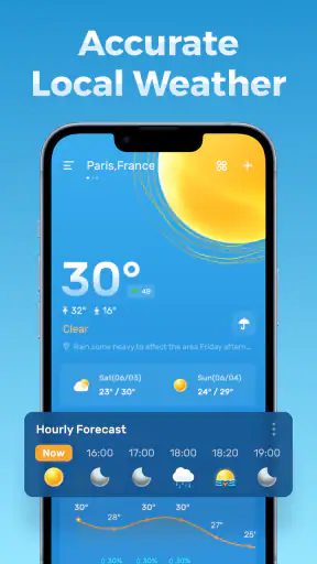 تنبيه الطقس والطقس يوميا screenshot