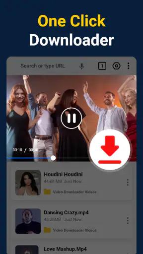 تنزيل الفيديو: تحميل فيديوهات screenshot