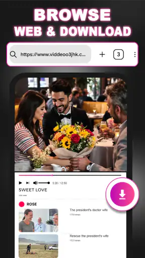 تنزيل الفيديوهات والقصص screenshot