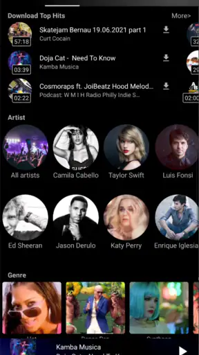 تنزيل الموسيقى screenshot
