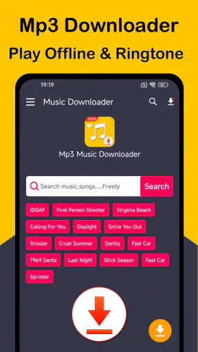 تنزيل موسيقى MP3ومشغل الموسيقى screenshot