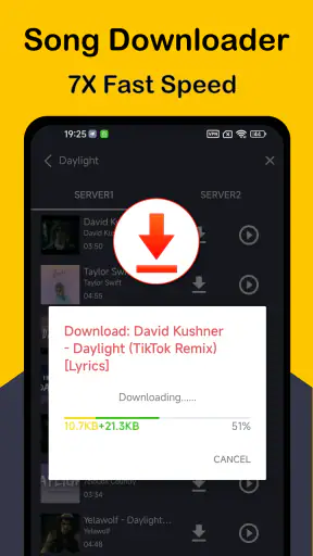 تنزيل موسيقى MP3ومشغل الموسيقى screenshot