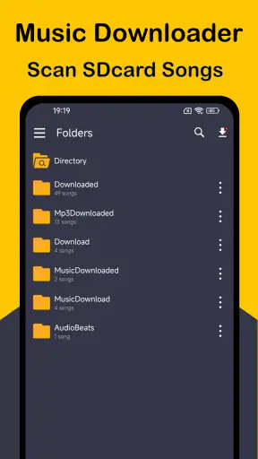 تنزيل موسيقى MP3ومشغل الموسيقى screenshot
