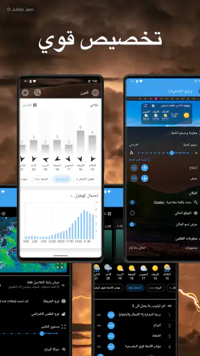 توقعات الطقس والأدوات - Weawow screenshot
