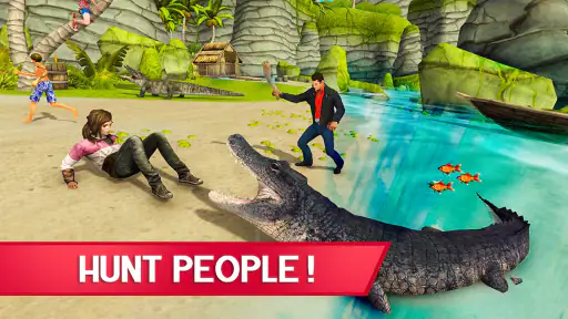 جائع تمساح هجوم sim تمساحgames screenshot