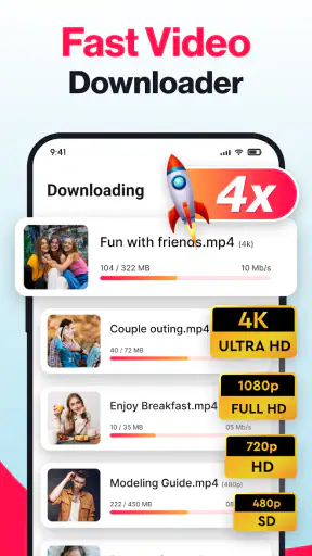جميع تطبيقات تنزيل الفيديو screenshot