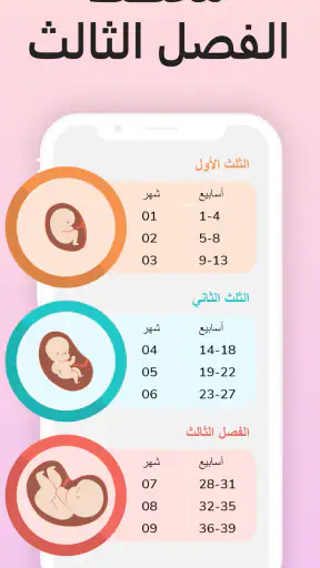 حاسبة الحمل و متابعة الحمل screenshot