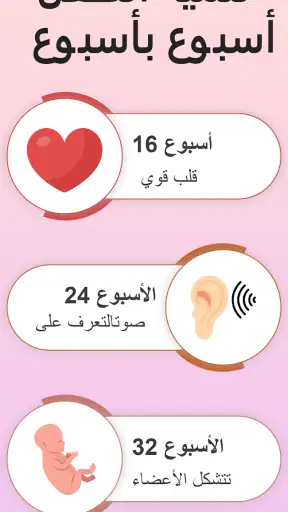 حاسبة الحمل و متابعة الحمل screenshot