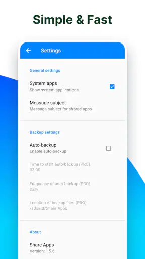 حصة التطبيق screenshot