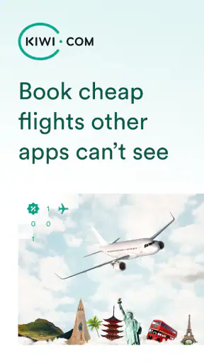 رحلات رخيصة - Kiwi.com screenshot