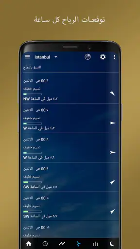 ساعة شفافة والطقس screenshot