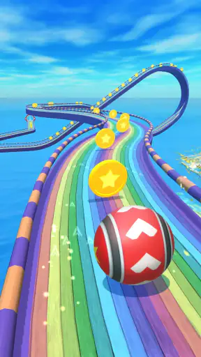 سباق الكرة الدوارة الخارق 3D screenshot