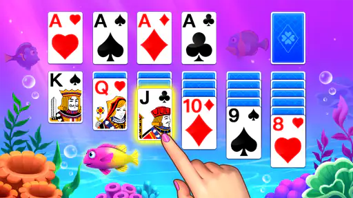 سوليتير المحيط - لعبه بدون نت screenshot