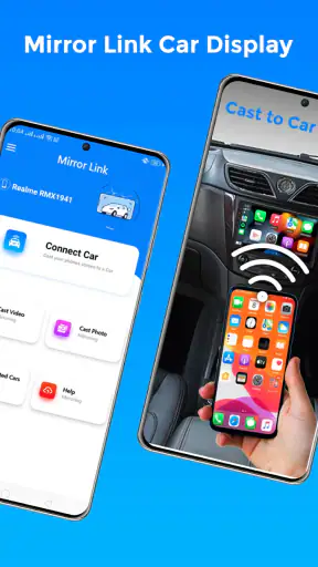 شاشة عرض مرآة لينك للسيارة screenshot