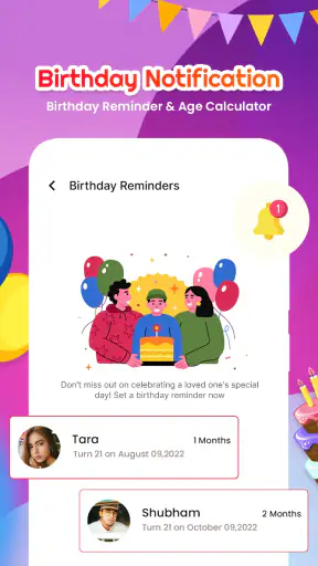 صانع فيديو عيد ميلاد مع أغنية screenshot