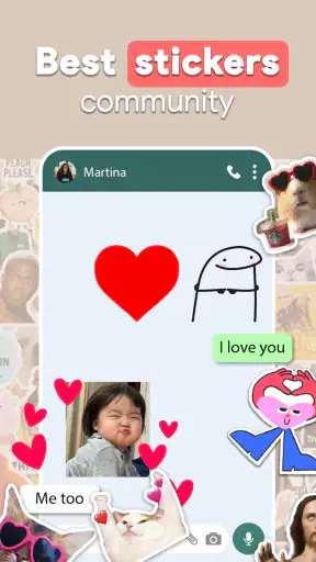 صانع ملصقات متحركة ملصق الخالق screenshot