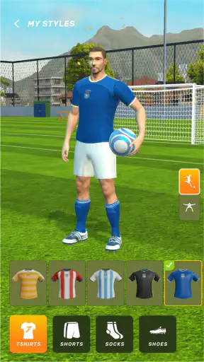 عالم كرة القدم - أناس حقيقيون screenshot