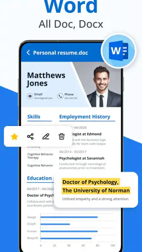 قارئ Docx - مستندات وورد screenshot