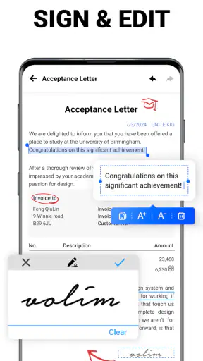 قارئ PDF: عارض PDF، برنامج PDF screenshot