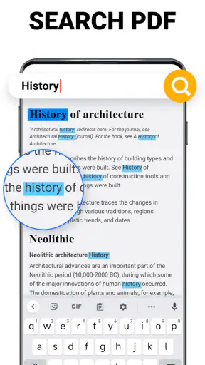 قارئ PDF: عارض PDF، برنامج PDF screenshot