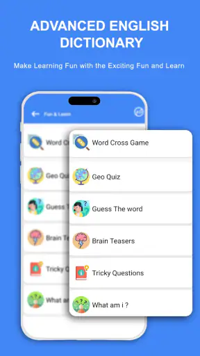 قاموس اللغة الإنجليزية screenshot