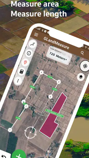 قياس الأرض GPS - GLandMeasure screenshot