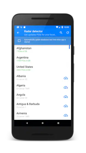 كاشف الرادار screenshot