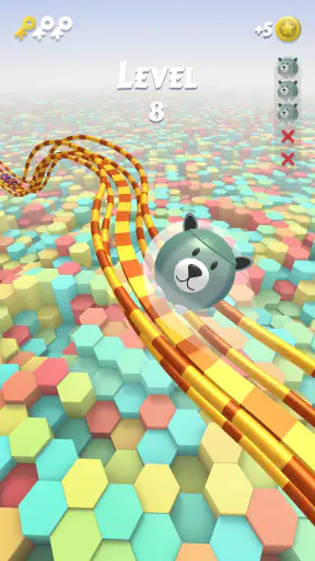 كرات الحركة: سباق جيروسفير screenshot