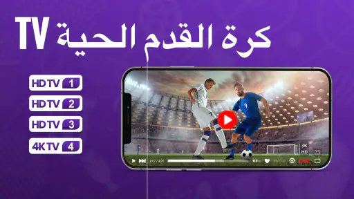 كرة القدم الحية  التلفاز screenshot