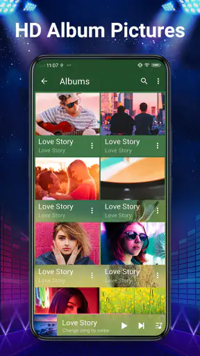 لاعب الموسيقى - أغنية لاعب screenshot