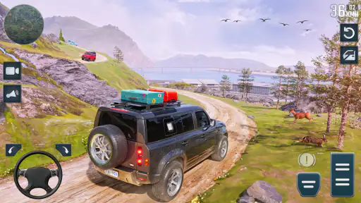 لعبة جيب حقيقية للطرق الوعرة screenshot